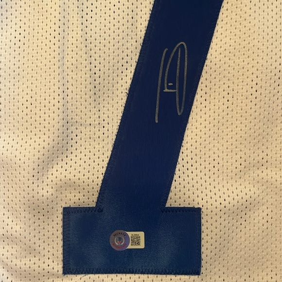 Beckett Certified Signed Quandre Diggs Jersey - Picture 4 of 5